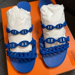 AUTHENTIC Hermes Jelly Sandals